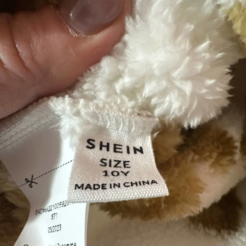 SHEIN sherpa sweatshirt